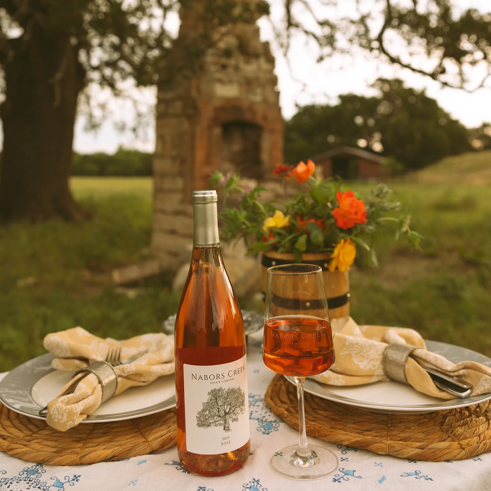 The Home Place picnic set up